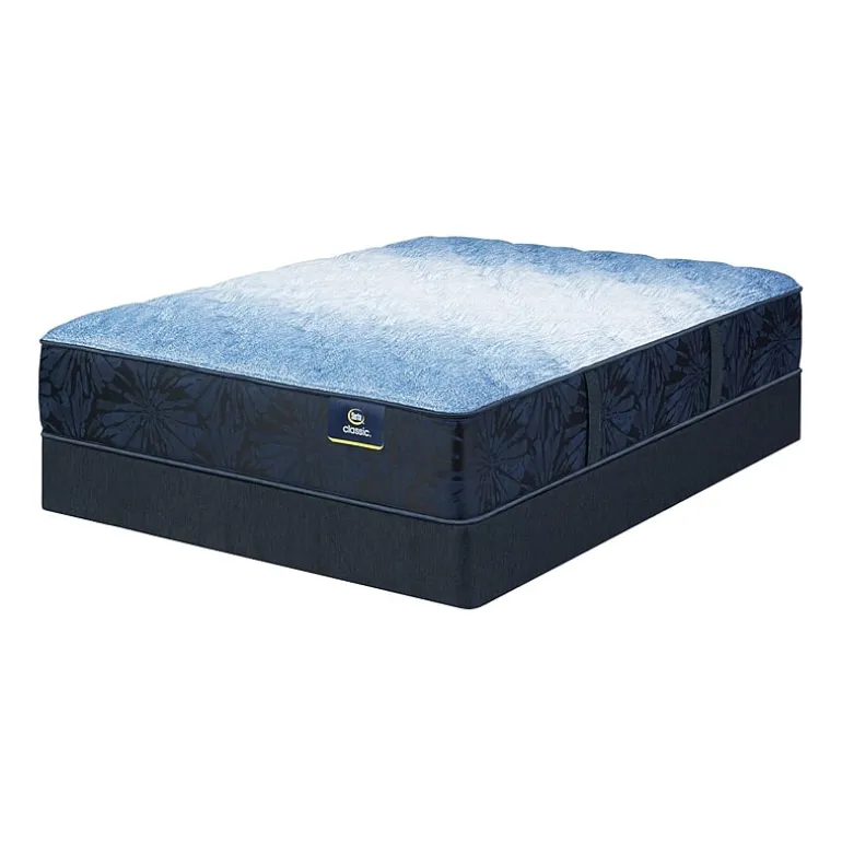 Serta Classic Exclusive 13.5" Medium Tight Top - Mattress + Box Spring