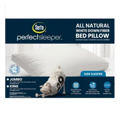 Serta Down Fiber Side Sleeper Pillow