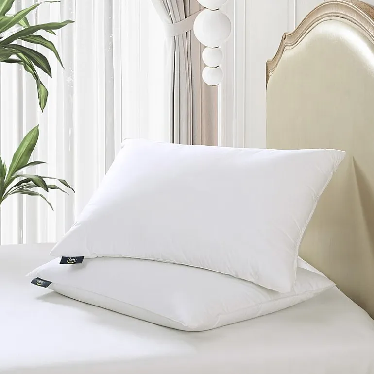 Serta HEIQ Cooling Feather Down Pillow