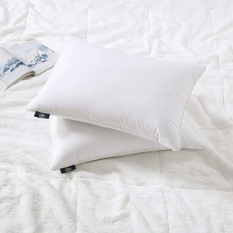 Serta HEIQ Cooling Feather Down Pillow
