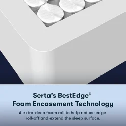Serta Perfect Sleeper Adoring Night 10.5" Firm Mattress + Box Spring
