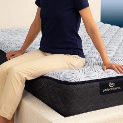 Serta Perfect Sleeper Blue Lagoon Nights 12" Firm Tight Top - Mattress + Box Spring