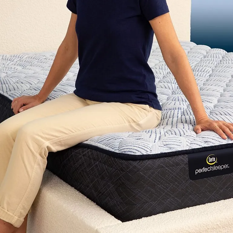 Serta Perfect Sleeper Blue Lagoon Nights 12" Firm Tight Top - Mattress + Box Spring