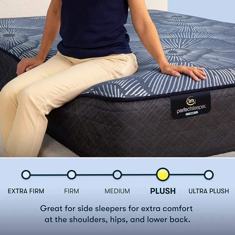 Serta Perfect Sleeper Euphoric Nights 14" Hybrid Plush - Mattress + Box Spring