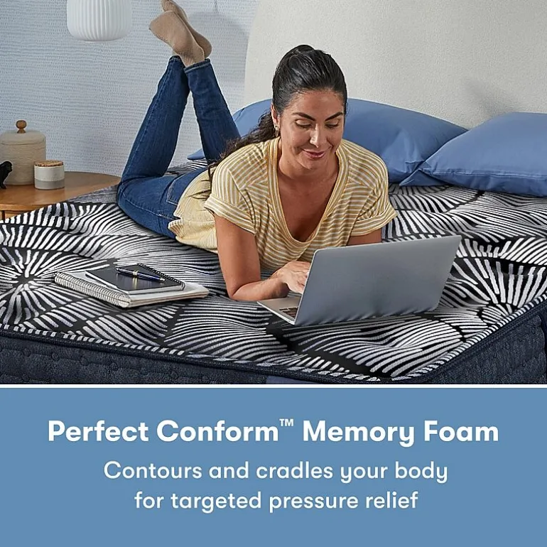 Serta Quilted Perfect Sleeper X Hybrid Knox 13.5" Firm Tight Top - Mattress + Box Spring