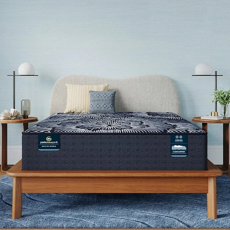 Serta Quilted Perfect Sleeper X Hybrid Excelled 13.75" Extra Firm Tight Top - Mattress + Box Spring