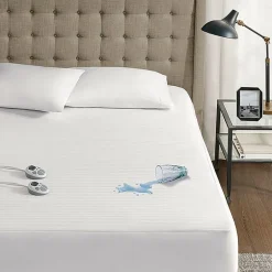 Serta® Waterproof Heated Electric Mattress Pad