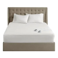 Serta® Waterproof Heated Electric Mattress Pad