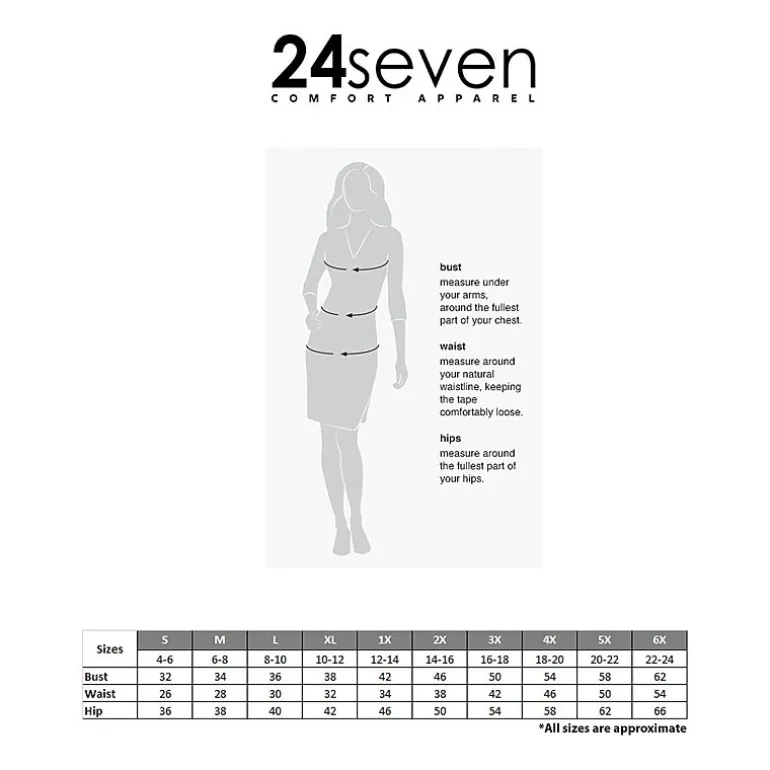 24seven Comfort Apparel Maternity Womens Maternity Round Neck Sleeveless Tank Top