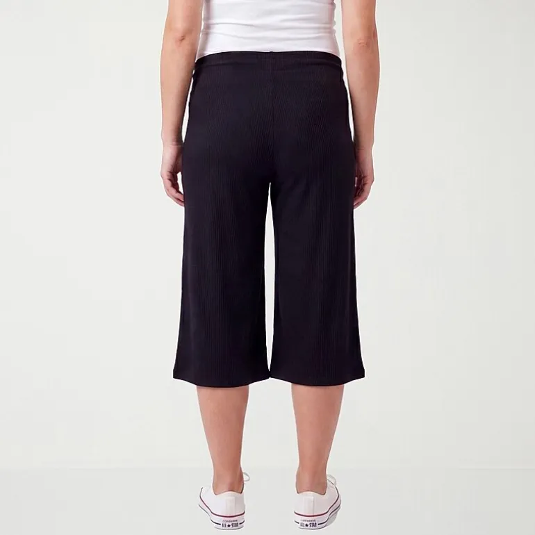 24seven Comfort Apparel Maternity Womens Maternity Pull-On Pant