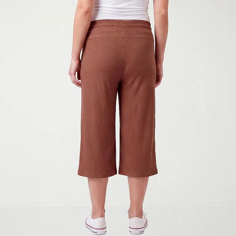 24seven Comfort Apparel Maternity Womens Maternity Pull-On Pant