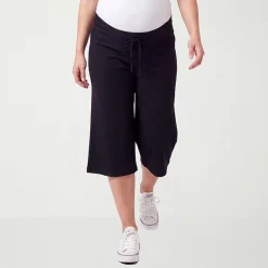 24seven Comfort Apparel Maternity Womens Maternity Pull-On Pant