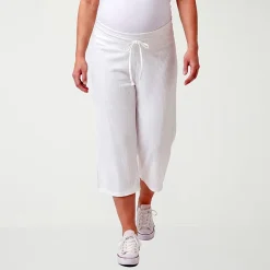 24seven Comfort Apparel Maternity Womens Maternity Pull-On Pant