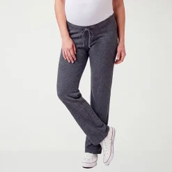 24seven Comfort Apparel Maternity Womens Maternity Pull-On Pant