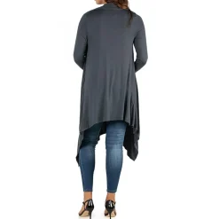 24seven Comfort Apparel Womens Maternity Midweight Soft Shell Vest