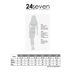 24seven Comfort Apparel Womens Elbow Sleeve Open Front Plus Cardigan