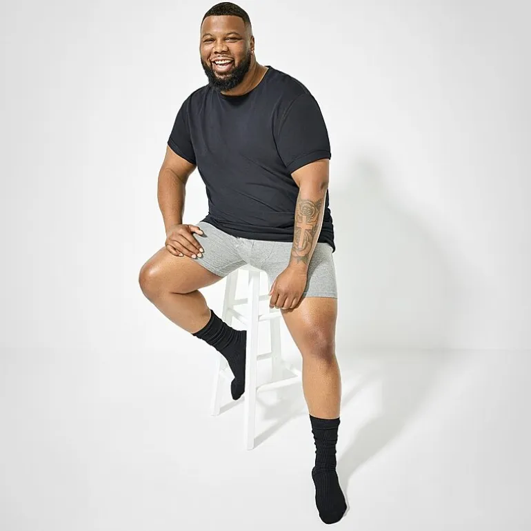 Shaquille O'Neal XLG™ Activated Cooling Mens 3 Pack Short Sleeve Crew Neck T-Shirt Big and Tall