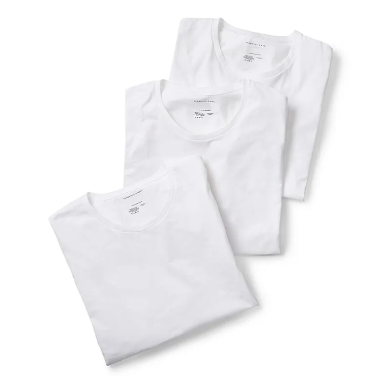 Shaquille O'Neal XLG™ Activated Cooling Mens 3 Pack Short Sleeve Crew Neck T-Shirt Big