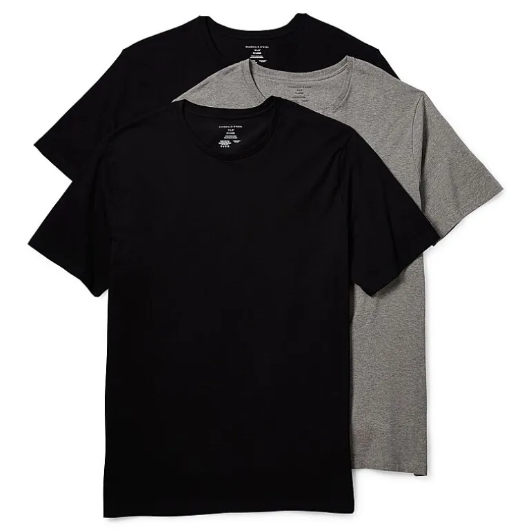 Shaquille O'Neal XLG™ Activated Cooling Mens 3 Pack Short Sleeve Crew Neck T-Shirt Big