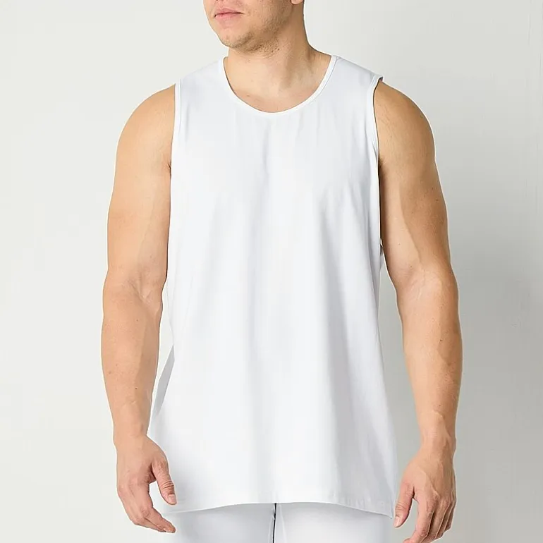 Shaquille O'Neal XLG™ Activated Cooling Mens Round Neck Sleeveless 3 Pack Big Tank