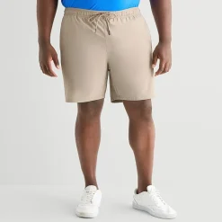 Shaquille O'Neal XLG™ Active Mens 8" Big and Tall Moisture Wicking Workout Shorts