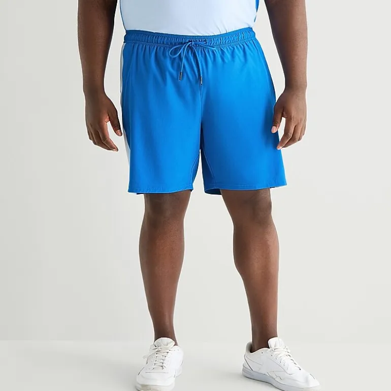 Shaquille O'Neal XLG™ Active Mens 8" Big and Tall Moisture Wicking Workout Shorts