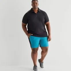 Shaquille O'Neal XLG™ Active Piped Big and Tall Mens Short Sleeve Polo Shirt
