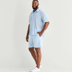 Shaquille O'Neal XLG™ Active Taped Mens 8" Mid Rise Big and Tall Moisture Wicking Workout Shorts