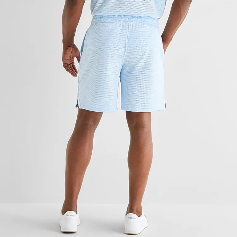 Shaquille O'Neal XLG™ Active Taped Mens 8" Mid Rise Big and Tall Moisture Wicking Workout Shorts
