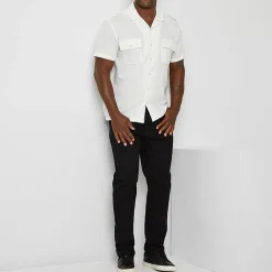 Shaquille O'Neal XLG Big and Tall Mens Tapered Athletic Fit Jean