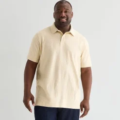Shaquille O'Neal XLG™ Big and Tall Mens Regular Fit Short Sleeve Polo Shirt