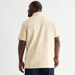 Shaquille O'Neal XLG™ Big and Tall Mens Regular Fit Short Sleeve Polo Shirt