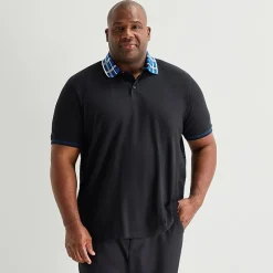 Shaquille O'Neal XLG™ Big and Tall Mens Regular Fit Short Sleeve Polo Shirt