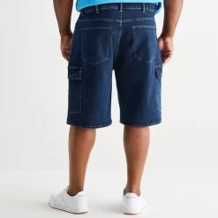 Shaquille O'Neal XLG™ Denim Mens 12" Big and Tall Cargo Short