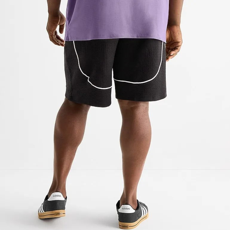 Shaquille O'Neal XLG™ Double Knit Pique Mens 8" Mid Rise Big and Tall Workout Shorts