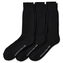 Shaquille O'Neal XLG™ Dress Performance Mens 3 Pair Big and Tall Crew Socks