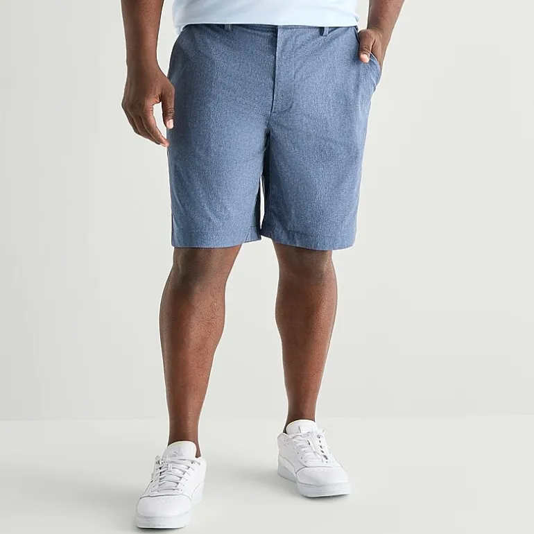 Shaquille O'Neal XLG™ Mens 11" Big and Tall Adjustable Waist Chino Short