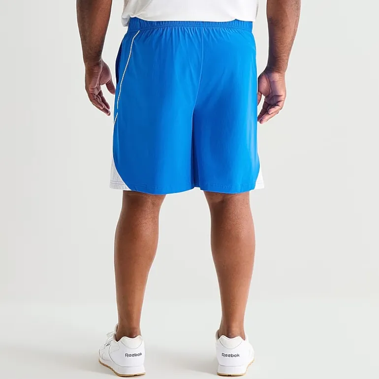 Shaquille O'Neal XLG™ Mens 8" Big and Tall Moisture Wicking Wicked Workout Shorts