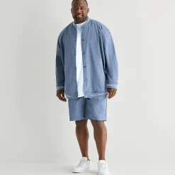 Shaquille O'Neal XLG™ Mens Lightweight Big and Tall Bomber Jacket