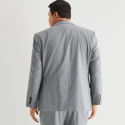 Shaquille O'Neal XLG™ Mens Stretch Fabric Classic Fit Big and Tall Suit Jacket