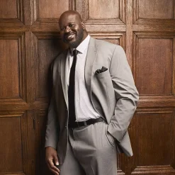 Shaquille O'Neal XLG™ Mens Stretch Fabric Classic Fit Big and Tall Suit Jacket