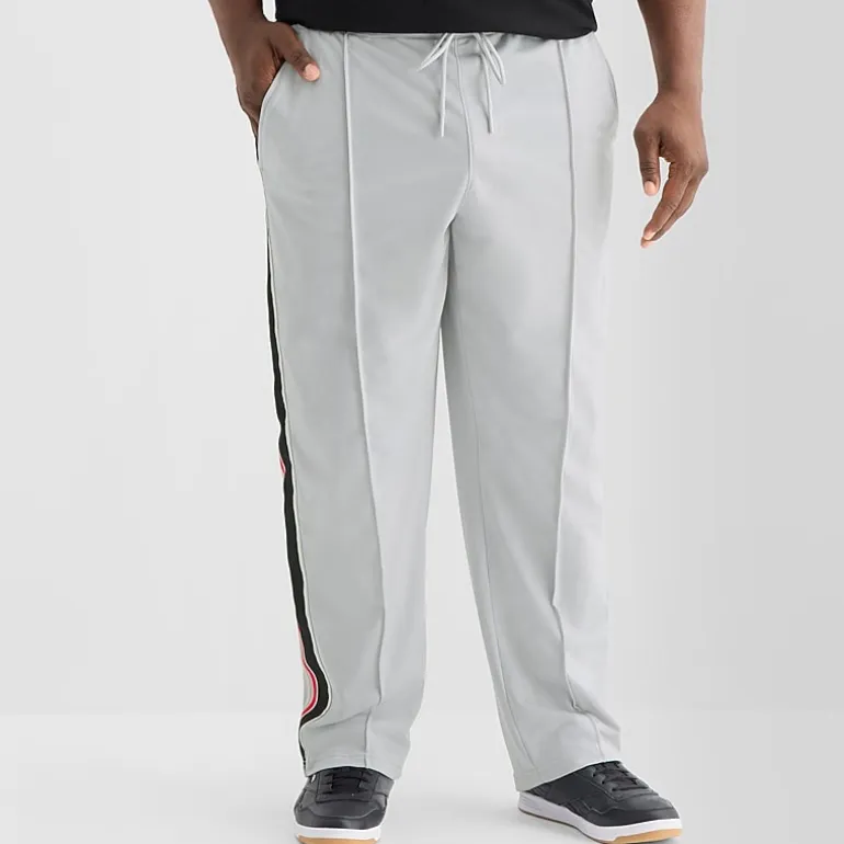 Shaquille O'Neal XLG™ Tricot Mens Moisture Wicking Quick Dry Straight Regular Fit Big and Tall Track Pant