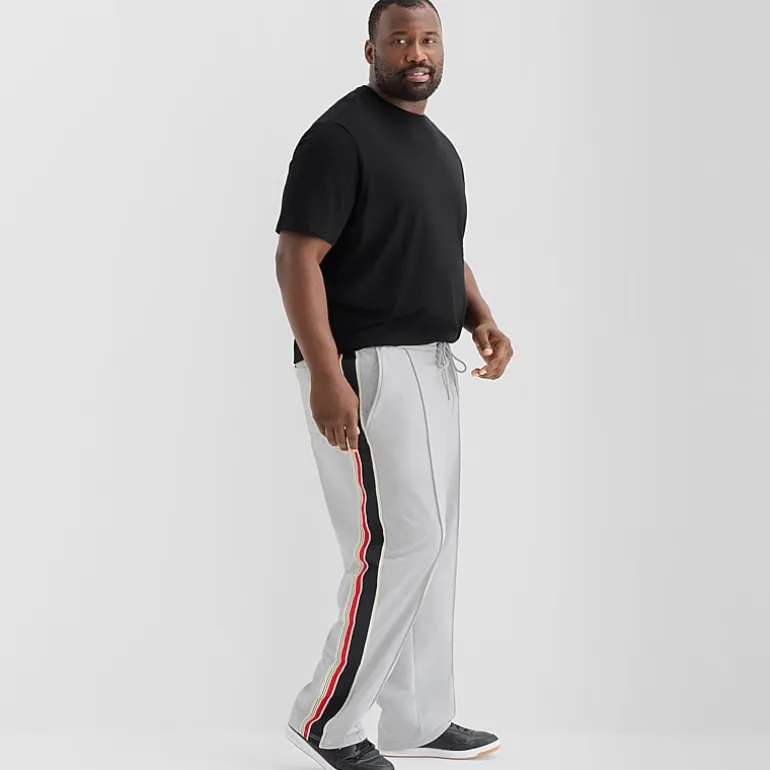 Shaquille O'Neal XLG™ Tricot Mens Moisture Wicking Quick Dry Straight Regular Fit Big and Tall Track Pant
