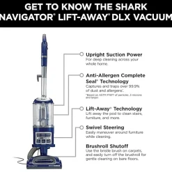 Shark Navigator® Lift-Away® Deluxe Upright Vacuum   NV360