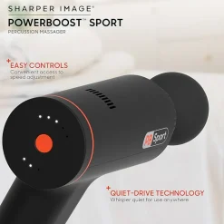Sharper Image® Powerboost™ Sport Percussion Deep Tissue Massager
