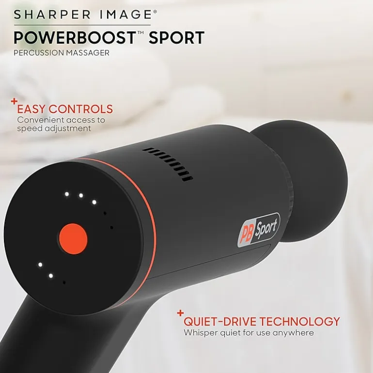 Sharper Image® Powerboost™ Sport Percussion Deep Tissue Massager