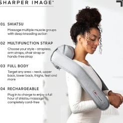 Sharper Image Shiatsu Full Body Multifunction Cordless Massager