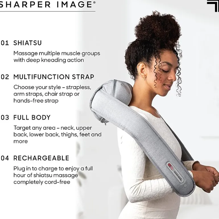Sharper Image Shiatsu Full Body Multifunction Cordless Massager