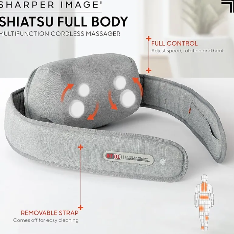 Sharper Image Shiatsu Full Body Multifunction Cordless Massager