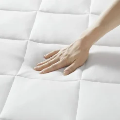 Sharper Image Cooling Touch Down Alternative Mattress Pad